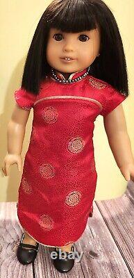 Ivy Ling American Girl Doll Chinese New Year's outfit + Xtras Please read