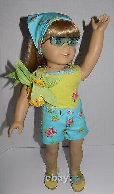 JLY TM #3 Pleasant Co American Girl GT Doll Blonde Blue Eyes w Tropical Breezes