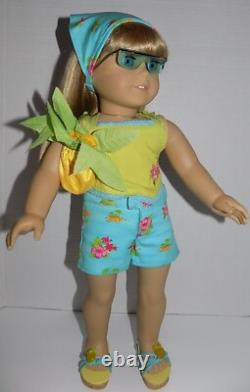 JLY TM #3 Pleasant Co American Girl GT Doll Blonde Blue Eyes w Tropical Breezes