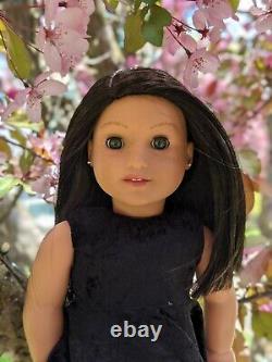 Julia Custom OOAK American Girl Doll Hazel Eyes Brown Hair Josefina Freckles