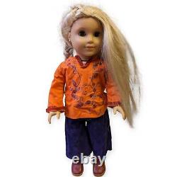 Julie Albright 18 American Girl Doll First Edition Retired Meet Outfit Casual