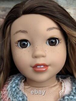 Kelly Custom American Girl Doll OOAK Brown Hair Brown Eyes Corinne