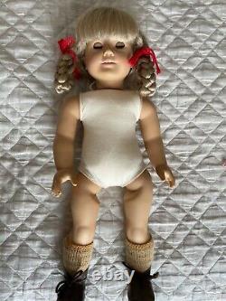 Kirsten American Girl Doll, white body, circa 1989, original braids