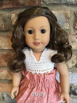 Kylie Custom American Girl Doll OOAK Brown Curly Hair Brown Eyes Tenney
