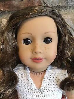 Kylie Custom American Girl Doll OOAK Brown Curly Hair Brown Eyes Tenney