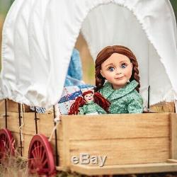 LITTLE HOUSE COVERED WAGON SLEIGH Furniture fits 2+ 18 Inch American Girl Dolls
