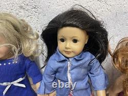 LOT 1 of 6 AMERICAN GIRL DOLLS 18 some with clothing