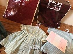 LOT Original 1986 Pleasant Company KIRSTEN American Girl DOLL St Lucia + CLOTHES
