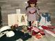 LOT Pleasant Company American Girl SAMANTHA DOLL w OUTFITS, ACCESSORIES, BOOKS