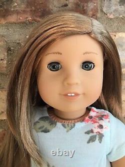 Lark Custom American Girl Doll OOAK Caramel Blonde Hair Grey Eyes Asian CYO