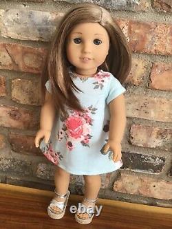 Lark Custom American Girl Doll OOAK Caramel Blonde Hair Grey Eyes Asian CYO