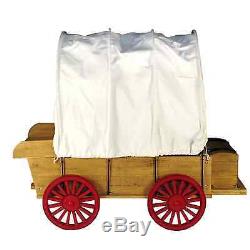 Little House Covered Wagon, Sleigh & Trunk Fits Two 18 inch American Girl Dolls