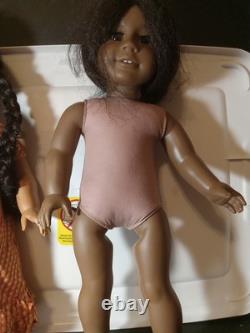 Lot Of 3 American Girl Dolls 90s Edition. With Shoes And Clothes for 1 each