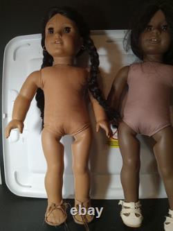 Lot Of 3 American Girl Dolls 90s Edition. With Shoes And Clothes for 1 each