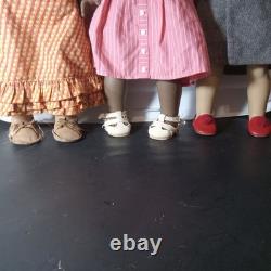 Lot Of 3 American Girl Dolls 90s Edition. With Shoes And Clothes for 1 each
