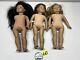 Lot Of 3 Pleasant Company American Girl 18 Doll TLC For Parts/Repair