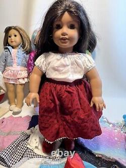 Lot Of 5 American Girl / (1)Pleasant Company? Dolls/ CLOTHES / ACCESSORIES /READ