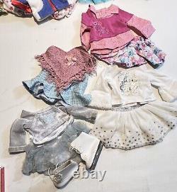 Lot Of 5 American Girl / (1)Pleasant Company? Dolls/ CLOTHES / ACCESSORIES /READ