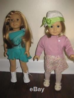 Lot of 2 American Girl Dolls MIA & KIT KITTREDGE