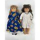 Lot of 2 Retired Vintage Pleasant Company American Girl Doll Samantha and Kirst