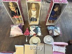 Lot of American Girl Dolls And Clothing