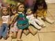 Lot of American Girl Dolls With Accessories