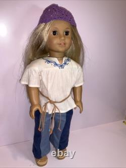 Lovely American Girl 18 Doll Julie Albright And Original Outfit Box