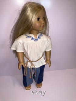 Lovely American Girl 18 Doll Julie Albright And Original Outfit Box