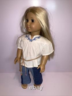 Lovely American Girl 18 Doll Julie Albright And Original Outfit Box
