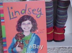 MINT-IN-BOX! Never Removed! 2001 Girl of the Year American Girl LINDSEY & Book