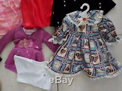 MIXED LOT American Girl Clothes Outfits Shoes Hats Hangers Accessories Dresses
