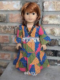 Marn Custom American Girl Doll OOAK Red Hair Brown Eyes Classic Mold