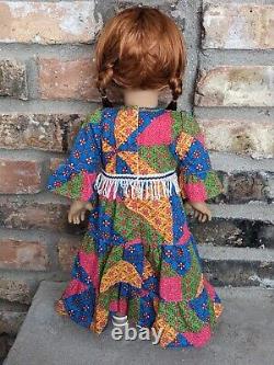 Marn Custom American Girl Doll OOAK Red Hair Brown Eyes Classic Mold