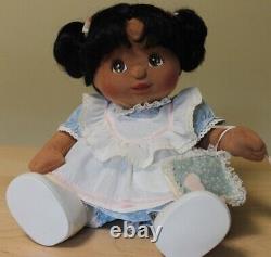 Mattel My Child Doll African American AA Girl 1985 China All Original