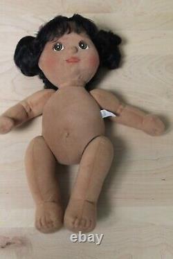 Mattel My Child Doll African American AA Girl 1985 China All Original