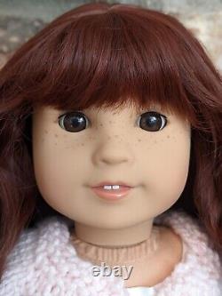 Melinda Custom American Girl Doll OOAK Auburn Hair Brown Eyes Jess Mold Freckles