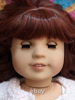Melinda Custom American Girl Doll OOAK Auburn Hair Brown Eyes Jess Mold Freckles
