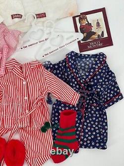 Molly McIntire American Girl Doll HUGE LOT Of Clothing Accessories Pajamas Bags