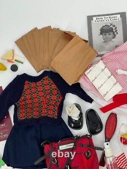 Molly McIntire American Girl Doll HUGE LOT Of Clothing Accessories Pajamas Bags