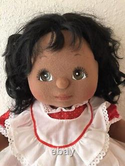 My Child Doll Mattel African American Girl Red Pinafore Outfit Clothes Shoes