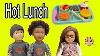 My Life As School Boy Dolls American Girl Hot Lunch Tray Food Set Toy Review