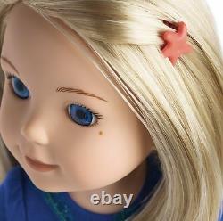 NEW AMERICAN GIRL DOLL Wellie Wishers CAMILLE Blonde Hair Blue Eyes NIB EUC