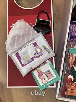 NEW American Girl 18 RUTHIE DOLL In Meet Outfit + ACCESSORIES Watch Purse BOXES