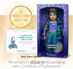 NEW American Girl 2022 Sapphire Splendor Swarovski Collector Doll SOLD OUT