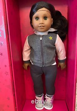 NEW American Girl Create Your Own 18 Doll Dark Skin Dark Brown Hair Hazel Eyes