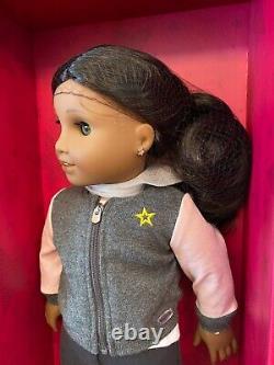 NEW American Girl Create Your Own 18 Doll Dark Skin Dark Brown Hair Hazel Eyes