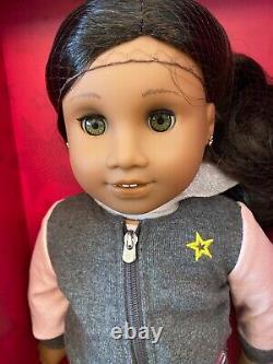 NEW American Girl Create Your Own 18 Doll Dark Skin Dark Brown Hair Hazel Eyes