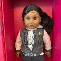 NEW American Girl Create Your Own 18 Doll Dark Skin Dark Brown Hair Hazel Eyes