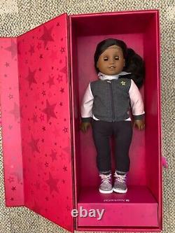 NEW American Girl Create Your Own 18 Doll Dark Skin Dark Brown Hair Hazel Eyes