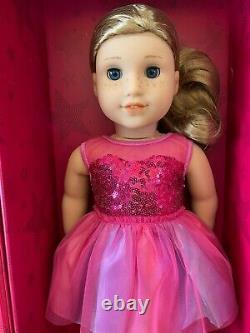 NEW American Girl Create Your Own 18 Doll Light Skin Blonde Hair Blue Eyes